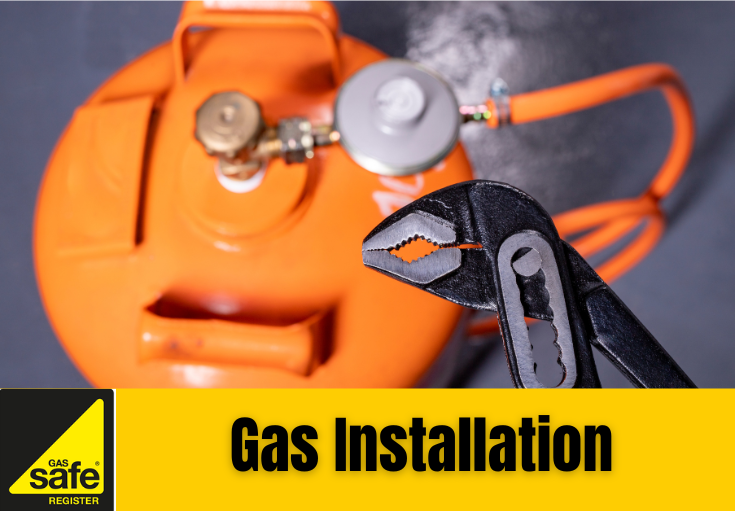 gas installation Sandwich