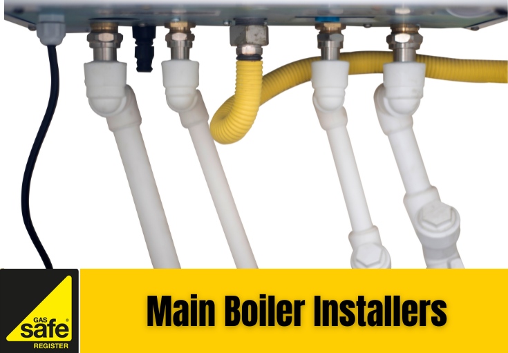 Main boiler installation Sandwich