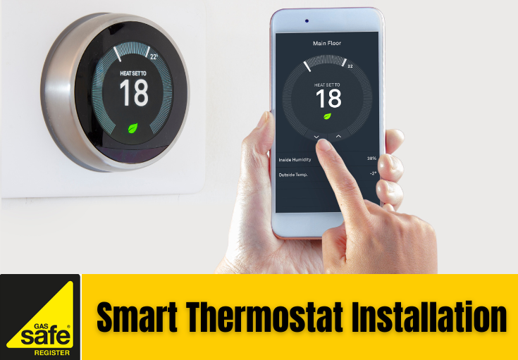 smart thermostat installation Sandwich